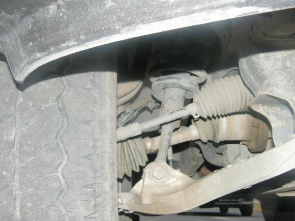 Front Passenger Suspension after 2.5" Level with no alignment