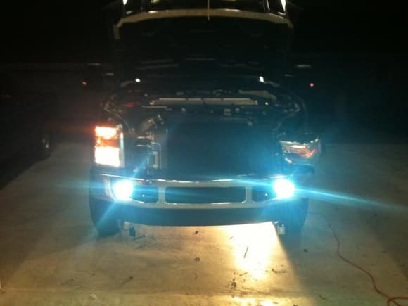HID's Installed in Fogs