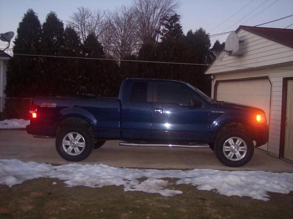 new tires mounted