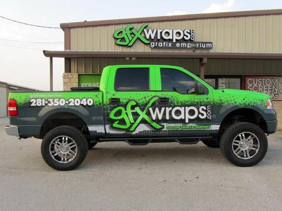 GFX Wraps Shop Truck 1