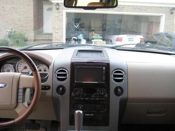 New Clarion multi-media head unit installed