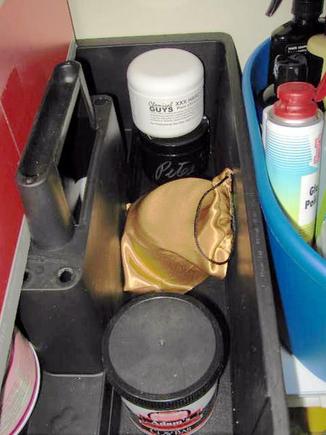 wax tray right side