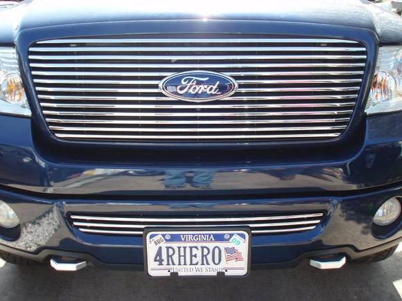 Roush grille, custom lower grille