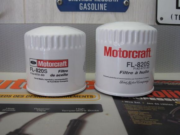 Old version versus new version FL-820S.