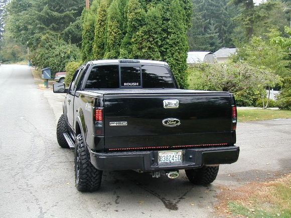Rear With Lights On
