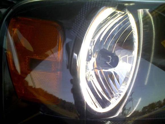 Day shot with the halo on