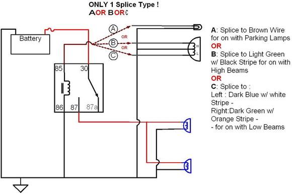 AUX Light Options