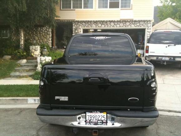 painted tailgate handle