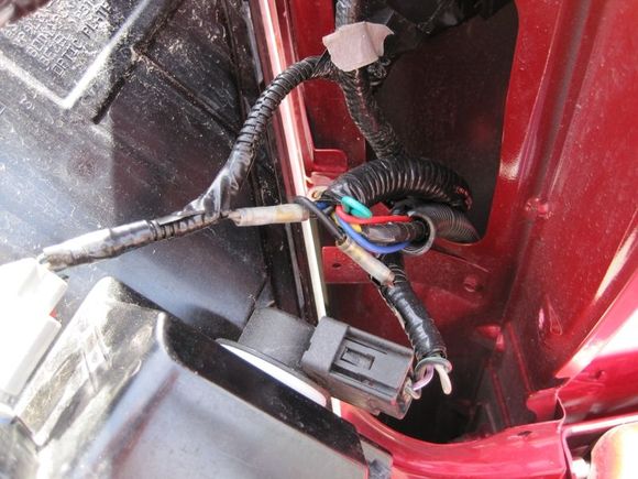 aux light wire connect