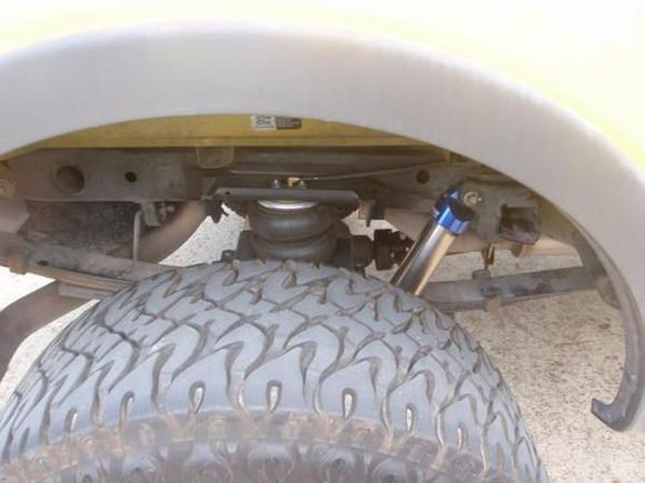 even went for the upgraded rear shocks and bags for towing