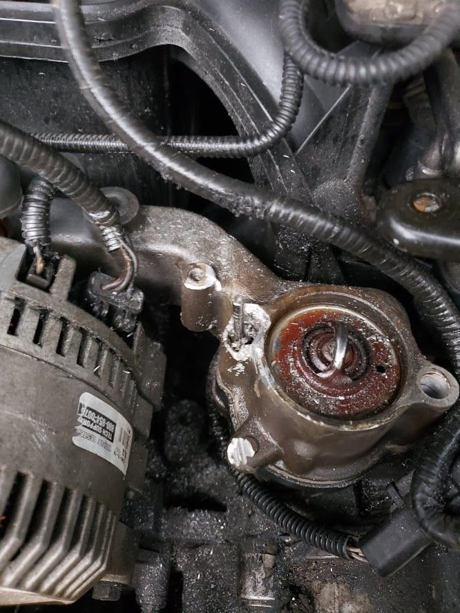Broken bolt on thermostat housing (but it's worse than that!) Forums