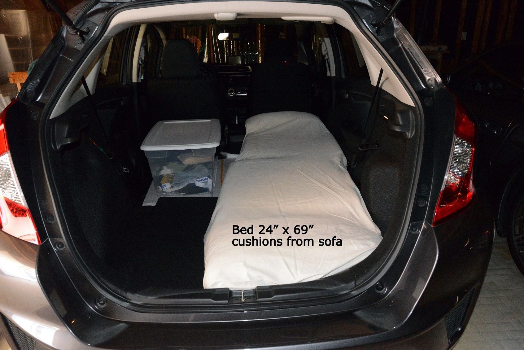 mattress for sleeping in a honda fit