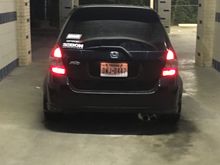 Thought of getting the voltex rear diffuser made for a Subaru but wasn't sure of the firment but I did images how it would look though. Would look sweet plus getting the 2pc black rear 3 holes rear bumper diversions.
