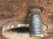 Wheel stud that would hold torque. 