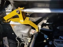 This J's bar has the built in mounting point for the motor torque damper. I bought the bar with out it, so I don't have one to sell with the bar.