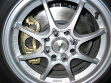 15" Konig Helium wheel/caliper clearance
