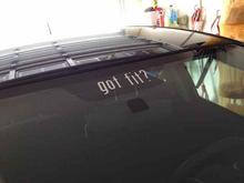 "got fit?" decal