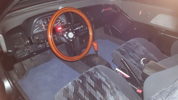 Wood color match, well worth the work in the shifter knob.