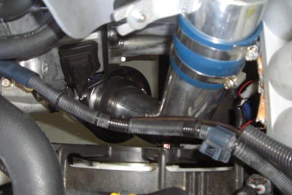 my New custom Intake for the 09 FIT down shot