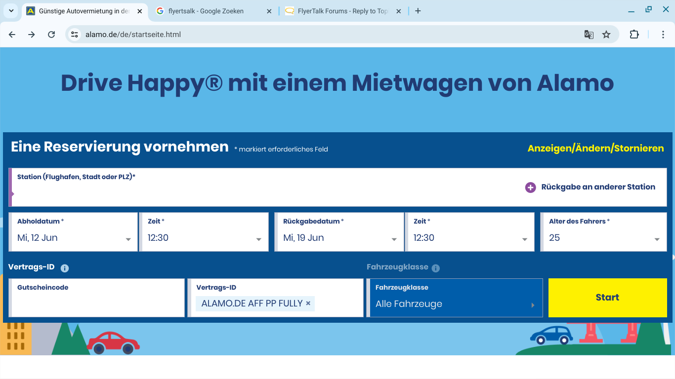 Alamo Discount Codes Page 82 FlyerTalk Forums