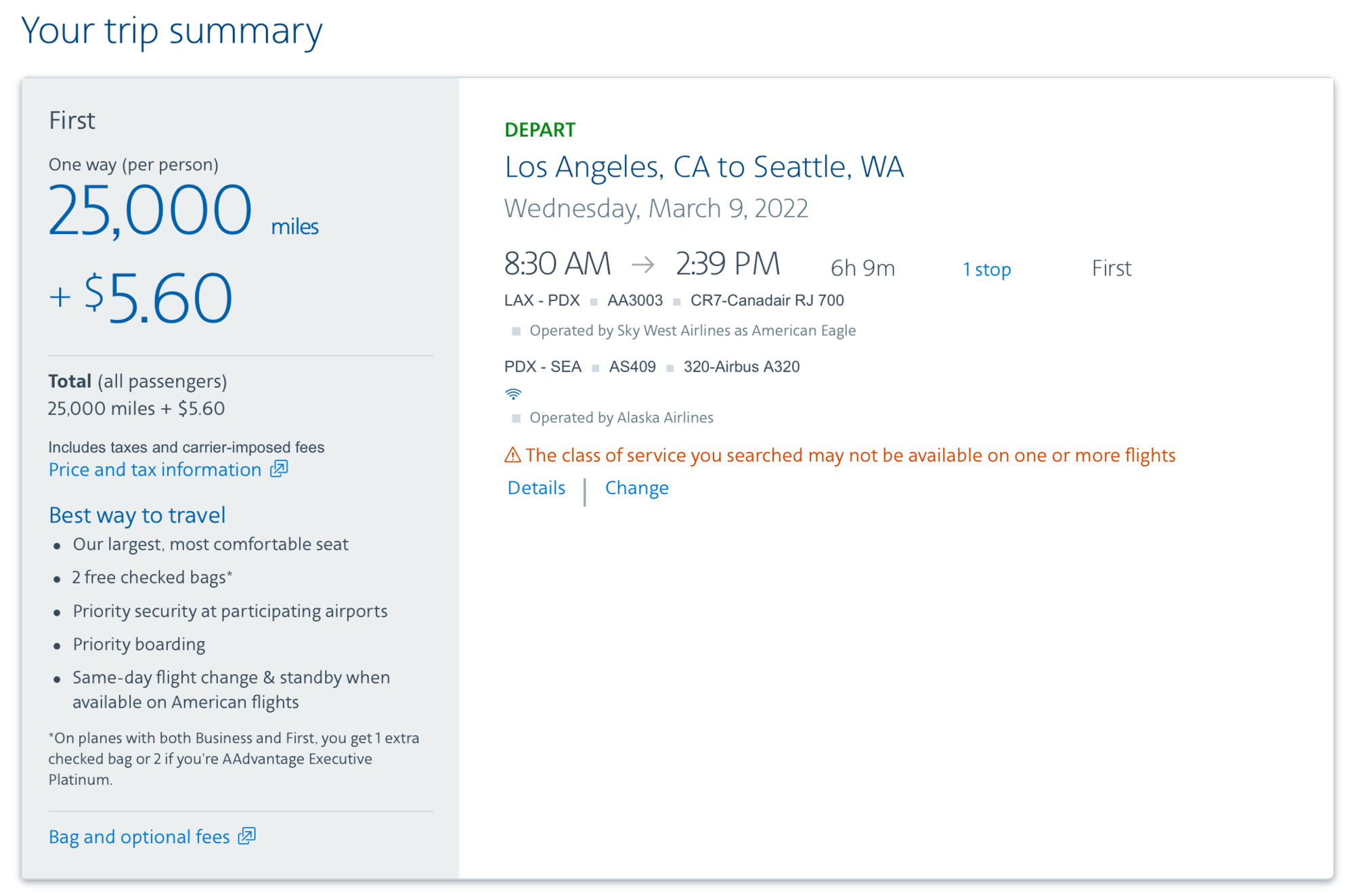 AA Fare Class Chart - FlyerTalk Forums