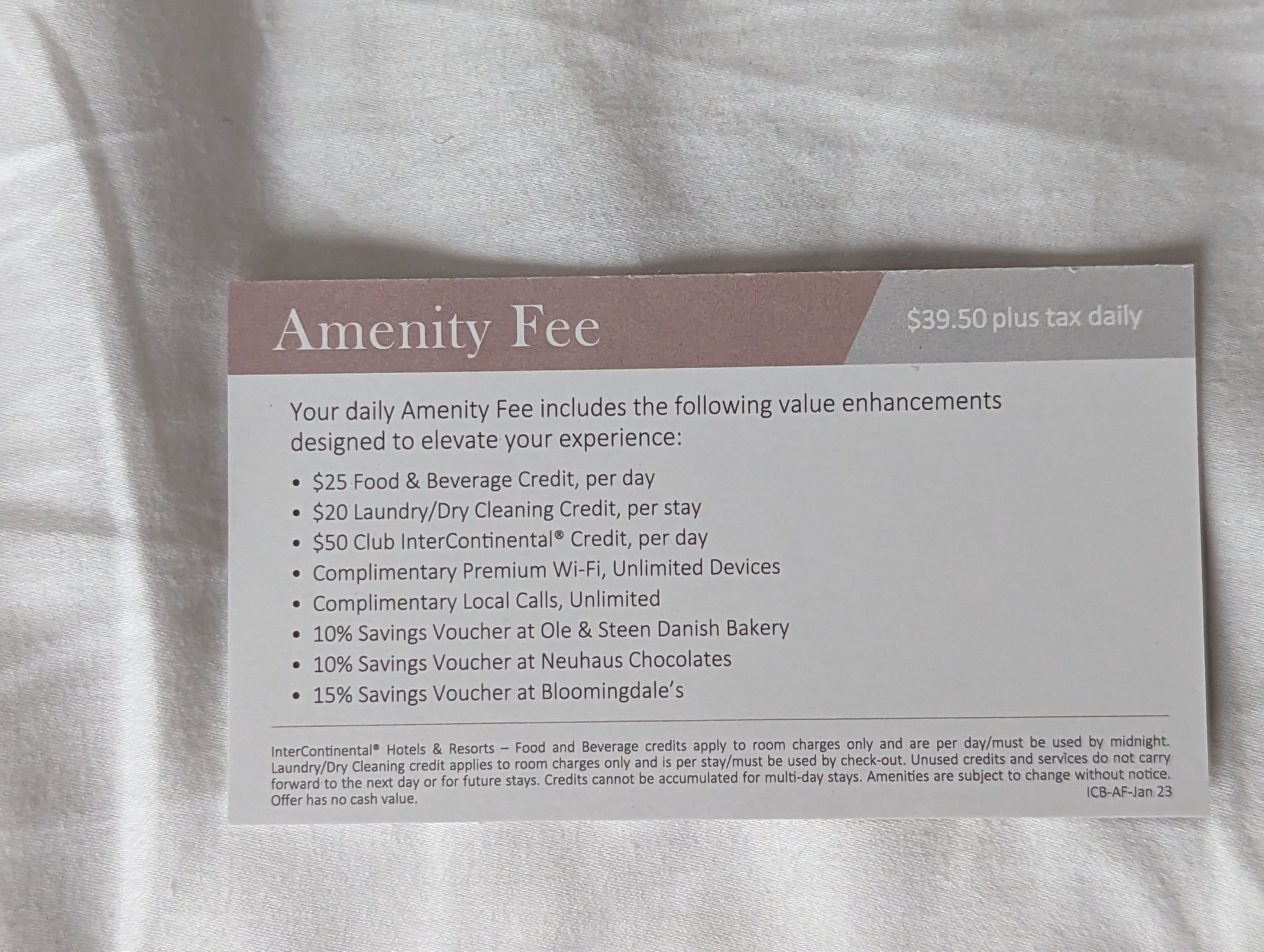 IC The Barclay New York Master Thread Page 26 FlyerTalk Forums