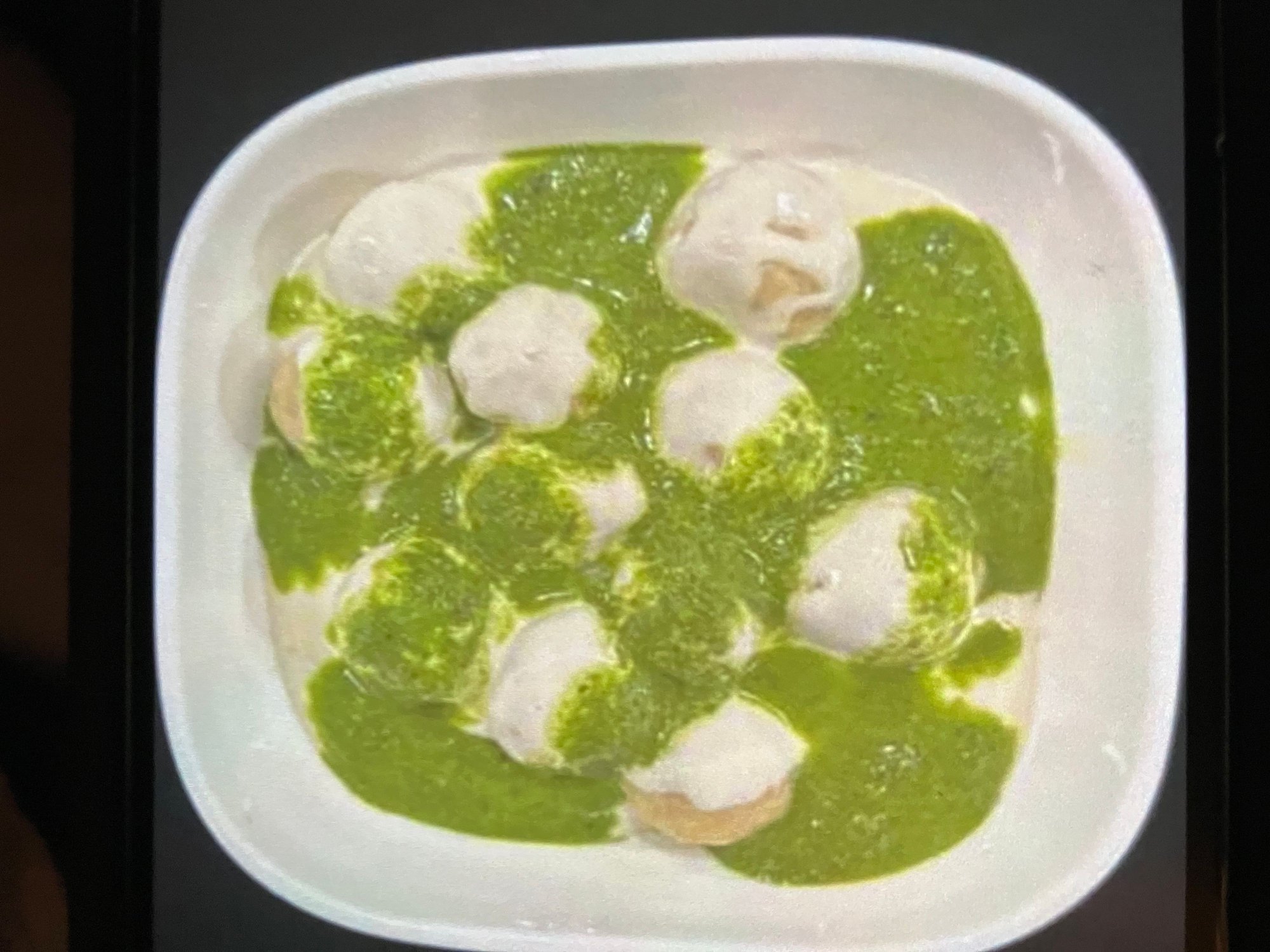 GNUDI meal United Airlines Polaris