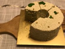 Shared the delicious cake 