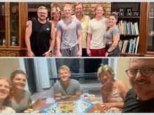 So nice to be back with the family