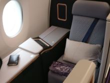 1st class seat 1K