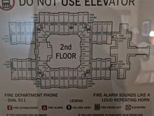 Second floor floorplan.