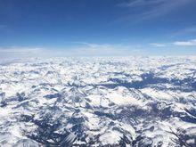 Over the Swiss Alps