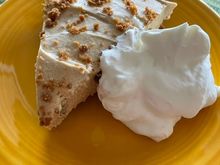 Speculoos Cookie Butter Pie for dessert
