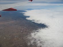 WN120 LAX-MKE 11th May 2018 Marine Layer and the High Desert