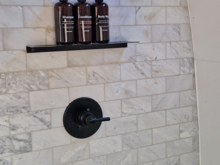 The shower was surprisingly spacious and very comfortable. Aside from needing to be mindful of water usage, it really felt like staying in a first-class hotel. I didn’t try the AutoCamp-branded toiletries (except for the hand soap).