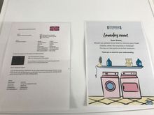 Laundry instructions