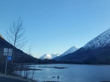 I heard somewhere this is the most photographed location in Alaska.