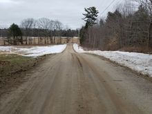 Lower driveway, no longer "squishy"