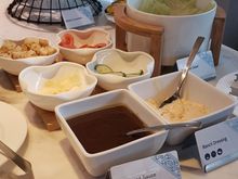 Part of the food selection in MNL