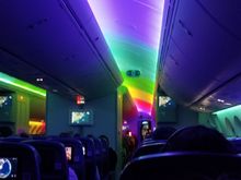 Colourful - if not a bit too intense - mood lighting