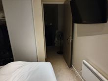 1BR residence tiny master bedroom