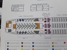 First introduction premium economy on Air new Zealand 2 rows