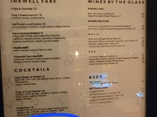 Fun cocktails at the bar
