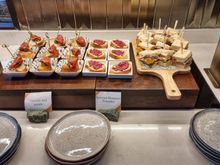 Very tasty food for afternoon tea and evenings. Lots of variety, quality ingredients, and well-presented.