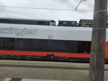 A local train at one of the stations