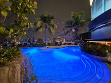 Pool by night