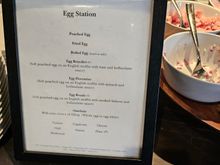 Breakfast buffet