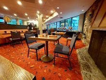 Restaurant Forrestal Grill during breakfast / Crowne Plaza Princeton Conference Center