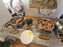 Hot food buffet