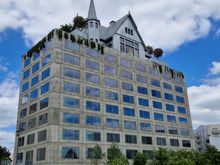 The hotel from nearby